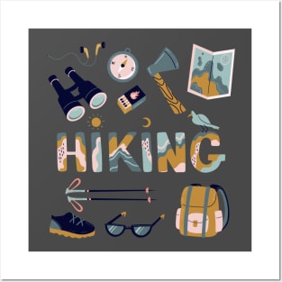 Hiking Essentials for Beginners Posters and Art